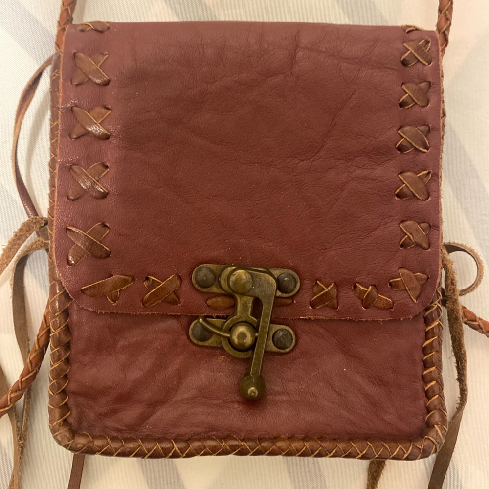 Artisan Vintage Leather Crossbody Bag